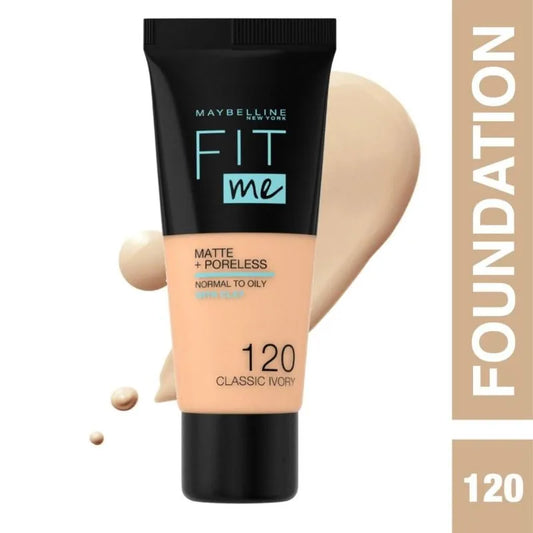 Maybelline, Liquid Foundation Fit Me 120 Classic Ivory 30Ml