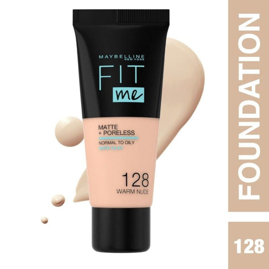 Maybelline, Fit Me Matte Foundation 128 Warm Nude 30Ml
