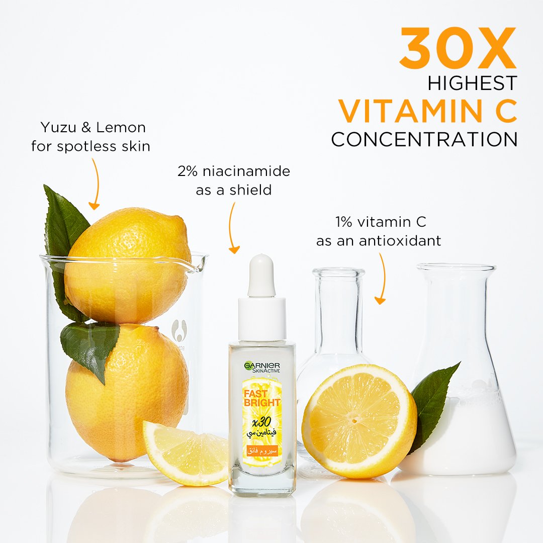 Garnier, Fast Bright Serum