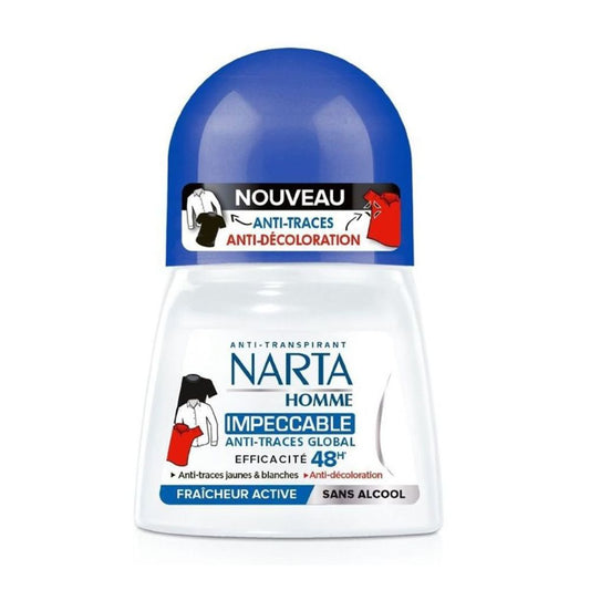 Narta, Homme / Men Impeccable Anti Traces Global Roll 50 Ml