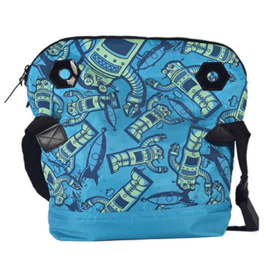 Smile Yalla, Unisex Cross Bag, Blue