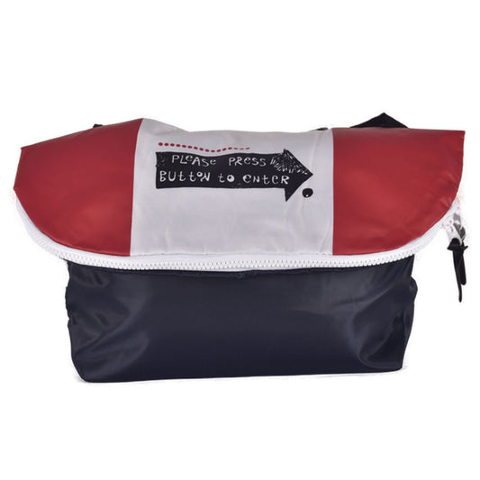 Smile Yalla, Unisex Cross Bag, Red
