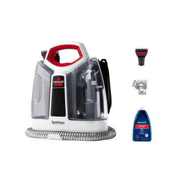 Bissell Portable SpotClean, Powerful Stain Removal for Carpets, Curtains, Upholstery, and Messes, Compact & Lightweight Design, 3698E