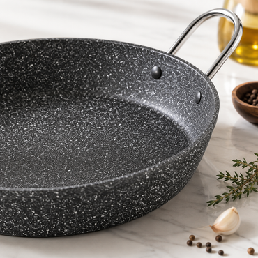Karaca Kitchen Lover Biogranite Paella Pan 28 cm, 153.03.08.0388