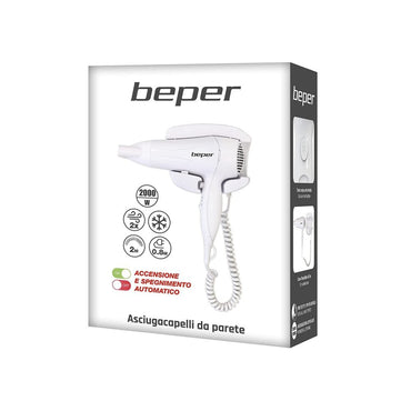 Beper, Wall Mounted Hair Dryer, 40.49