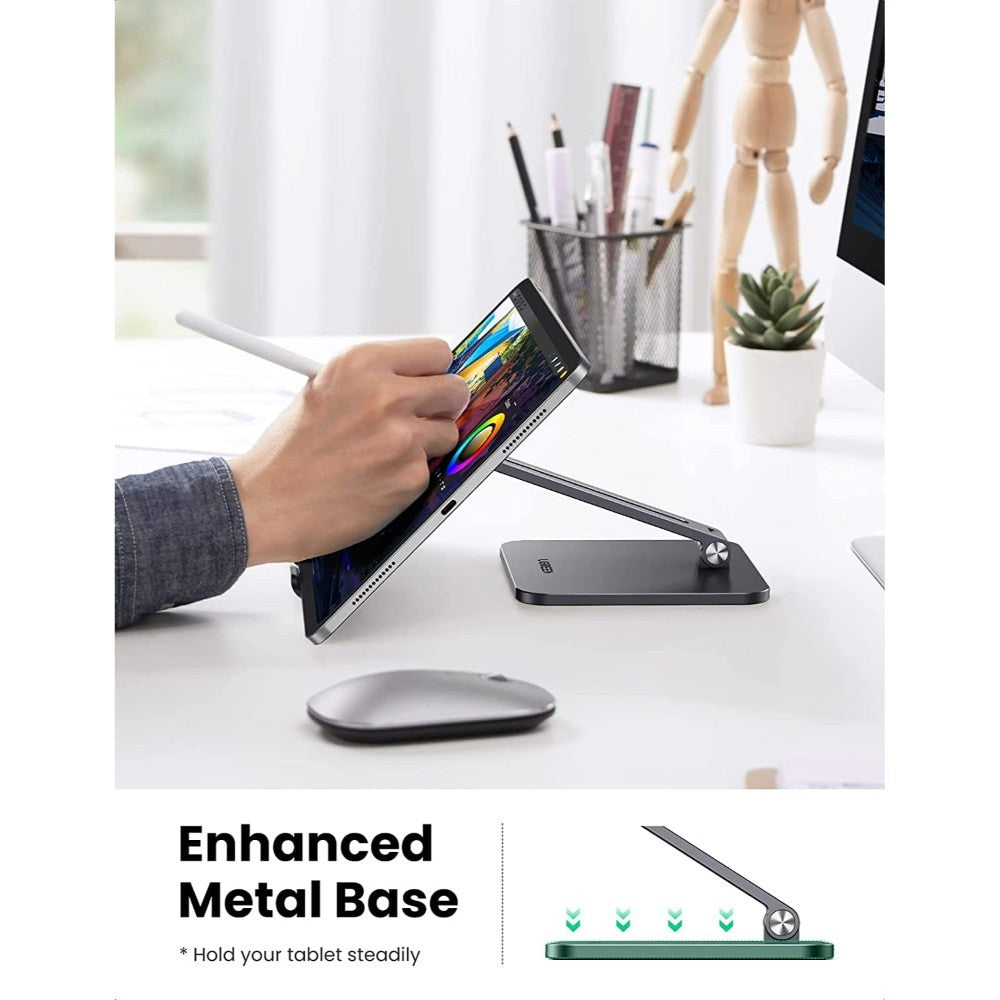 Ugreen, Aluminum Alloy Multi-Angle Phone And Tablet Stand, Height Adjustable & Foldable Holder