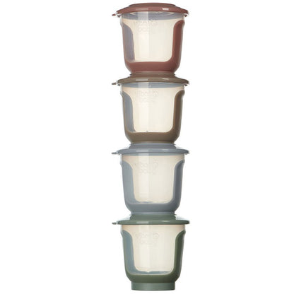 Vital Baby, Nourish Store & Wean Pots 120ml 4pk - Natural