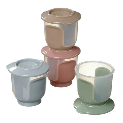 Vital Baby, Nourish Store & Wean Pots 120ml 4pk - Natural