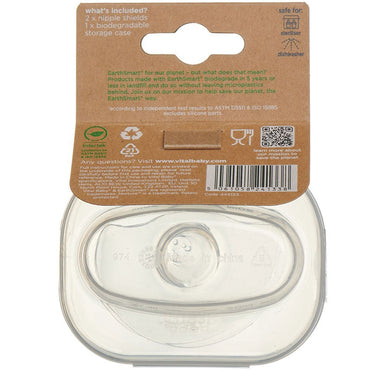 Vital Baby, Nurture Protect & Care Nipple Shields 2pk-