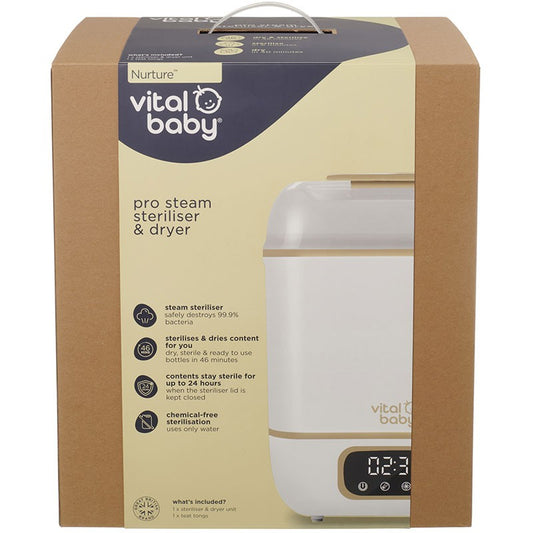 Vital Baby, Nurture Pro Steam Steriliser & Dryer