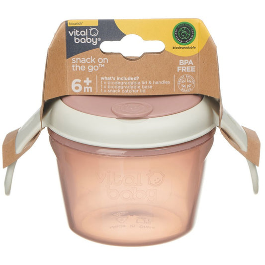 Vital Baby, Nourish Snack On The Go-Natural Berry Pink