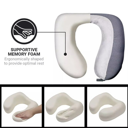 Go Travel, Memory Foam Pillow Grey