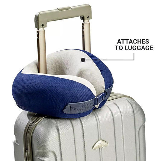 Go Travel, Memory Dreamer Pillow Dark Blue