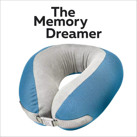 Go Travel, Memory Dreamer Pillow Blue