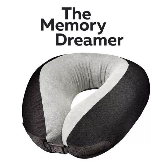 Go Travel, Memory Dreamer Pillow Black