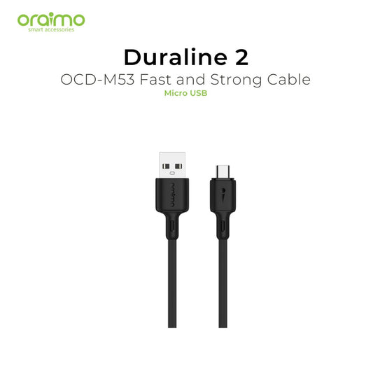 Oraimo, Data Cable Ocd-M53 2A 1M Black