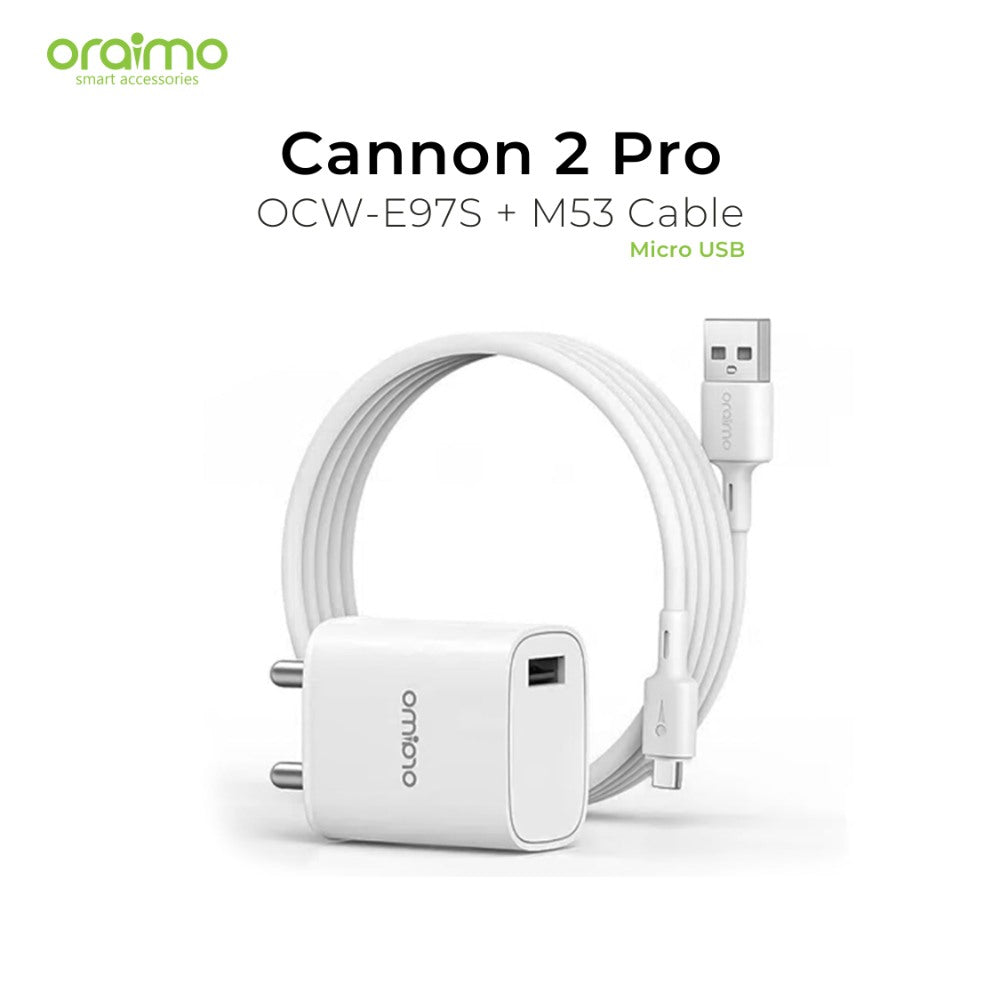 Oraimo, Charger Kit Eu Ocw-E97S+M53 White