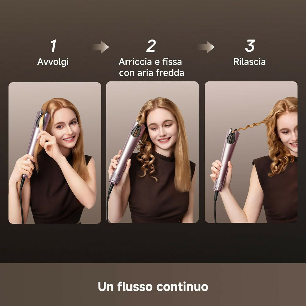 Dreame Air-Auto Fully Automatic Curling Iron Purple, DRM-AAT01A