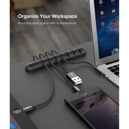 Ugreen, Cable Organizer With 7 Slots Black
