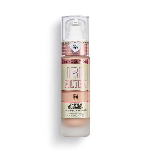 Makeup By Revolution, Irl Filter Longwear Foundation F4
