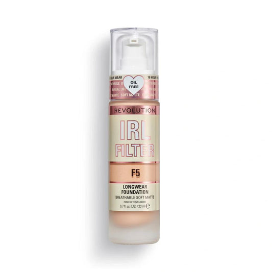 Makeup By Revolution, Irl Filter Longwear Foundation, Available in Different Colors