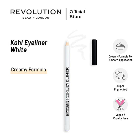 Makeup By Revolution, Relove Kohl Eyeliner White