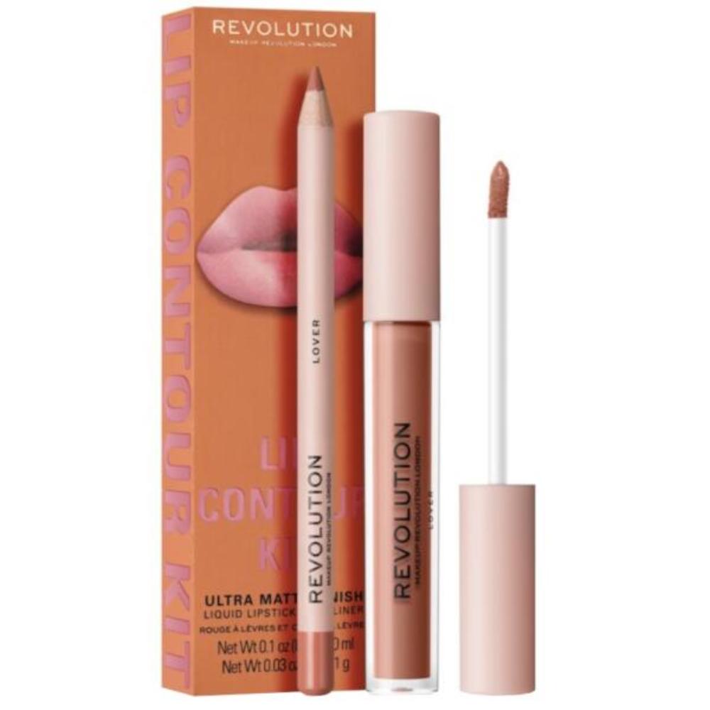 Makeup By Revolution, Lip Contour Kit Brunch