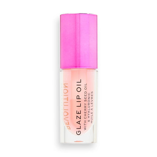 Makeup By Revolution, Revolution Glaze Lip Oil Glam Pink