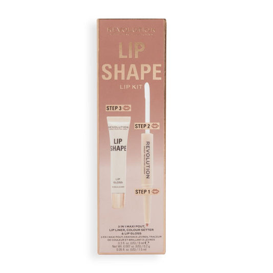 Makeup By Revolution, Revolution Lip Lift Kit Warm Nude
