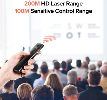 Ugreen, Advanced Function Wireless Lazer Presentation Remote With Built-In Laser Pointer Ugreen Lp479 - 50654