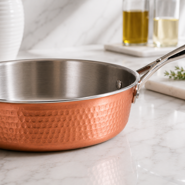 Karaca Nish Copper 24 cm Frying Pan, 153.03.07.5622