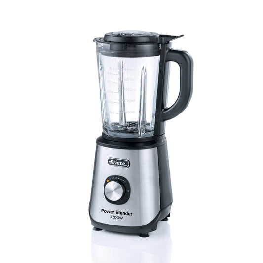 Ariete, Power Blenders, 1200W, 4 Blades, 1.5L Glass Jar Loc, 579