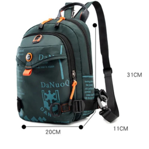 Multipurpose Outdoor Backpack Waterproof Nylon Men Shoulder Bag Casual Sport Travel Daypack Mountaineering Hiking Bag
