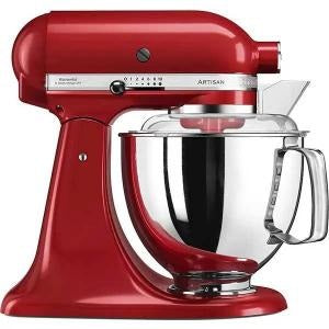 Kitchen Aid, Artisan Tilt Head stand Mixer 4.8L + 3L bowl + Flex edge beater + Pouring Sheild