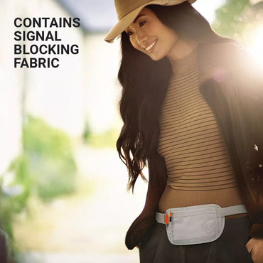 Go Travel, RFID Waist Wallet Gray