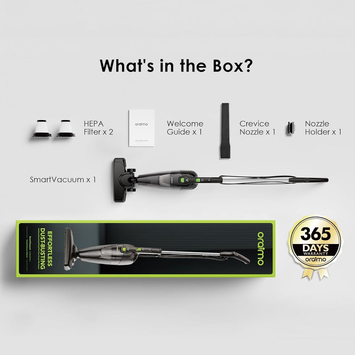Oraimo, Corded Stick Vacuum Cleaner Uk Osv-251A Graphite Grey Dsafr