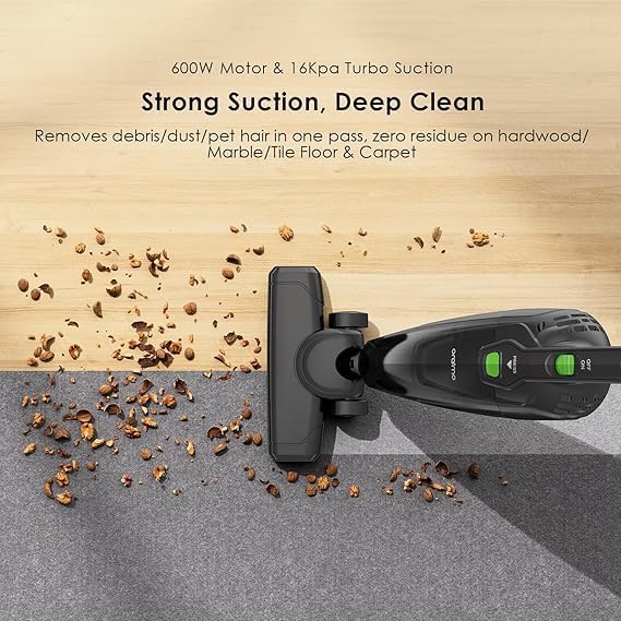 Oraimo, Corded Stick Vacuum Cleaner Uk Osv-251A Graphite Grey Dsafr