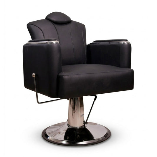 La Perla Tech, Professionals Hydraulic Recline Barber Chair - All-Purpose Salon Spa Beauty Equipment For Hair, Beauty Recliner 7502