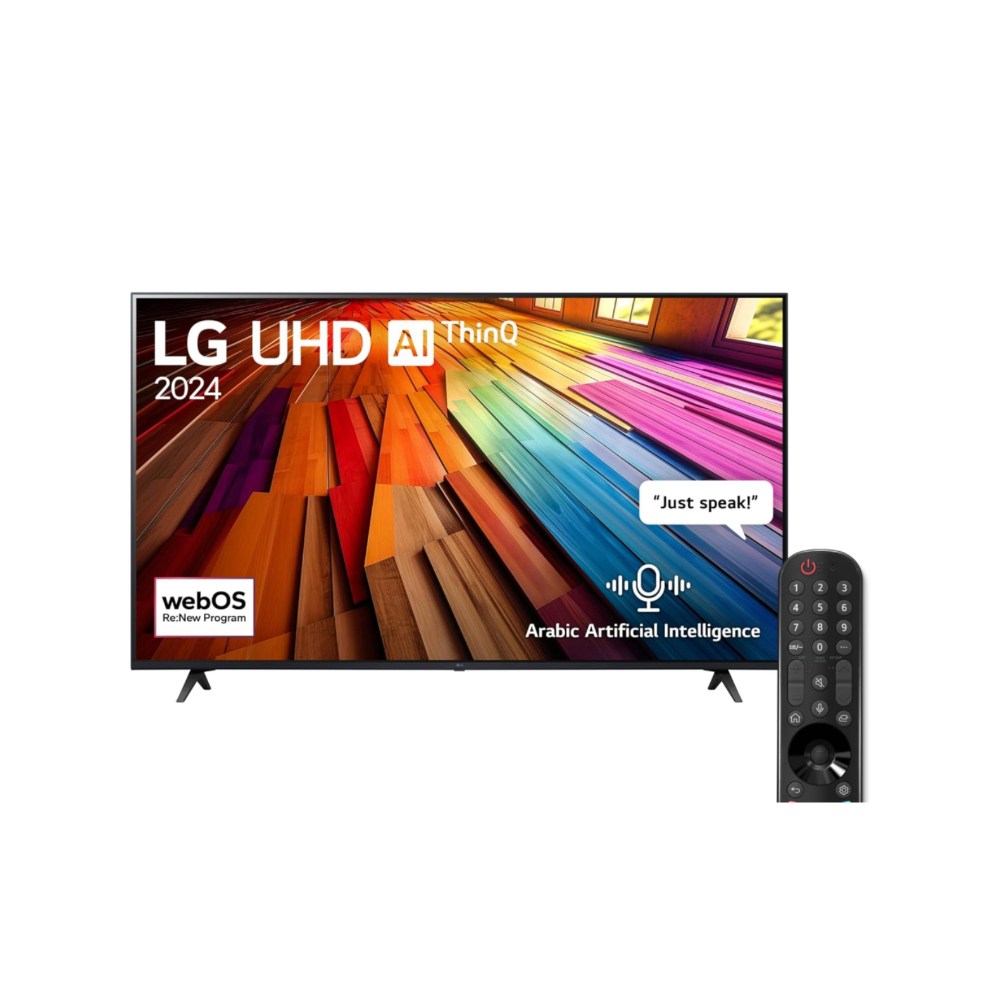 LG, 65-Inch UHD AI 4K Smart TV, AI Magic Remote, HDR10+ WebOS24