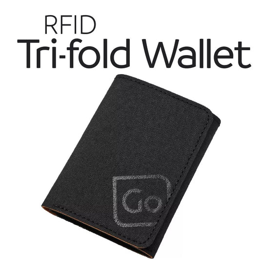 Go Travel, RFID Tri-Fold Wallet