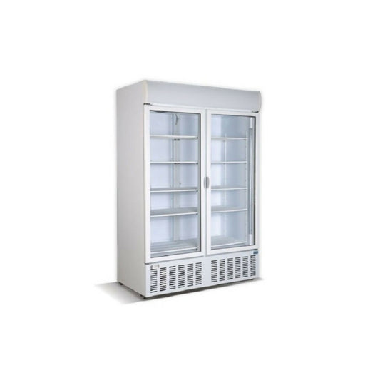 Concord, Vertical Bottle Cooler, 37 Feet, 1200L Volume, 6 Shelves, Tropical Cooling System, Internal LED Lighting, 2 Doors, VBG3700