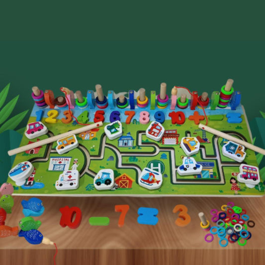 5 In 1 Multifaction Numbers Games7073
