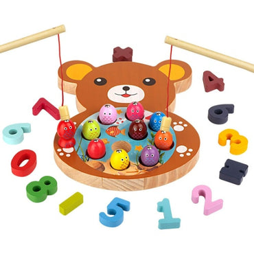 2 In 1 Animal Wood Digital Fishing