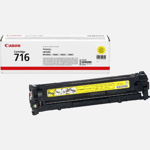Canon, Laser Cartridge Yellow MF8030CN, 716 YELLOW