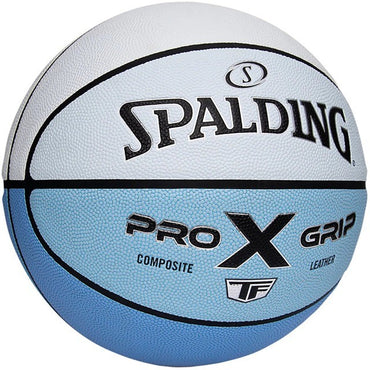Spalding, Pro Grip X Fade Blue Composite Leather Basketball - Size 7