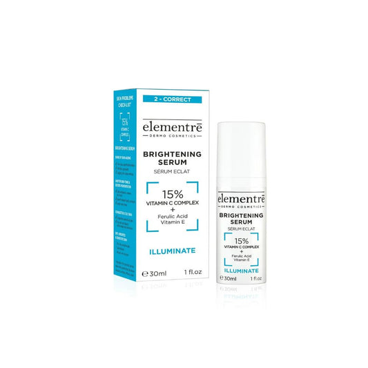 Elementre, Brightening Serum 15% Vitamin C Complex