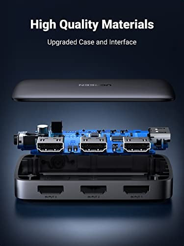 Ugreen, 4K Hdmi Switch 4 In 1 Out With Remote Control Ugreen Cm332 - 80125