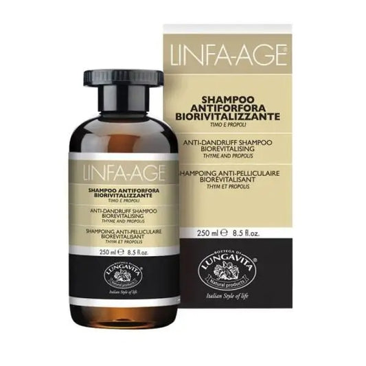 Bottega Di LungaVita, Linfa - Age Biorevitalizing Anti - Dandruff Shampoo 250 Ml