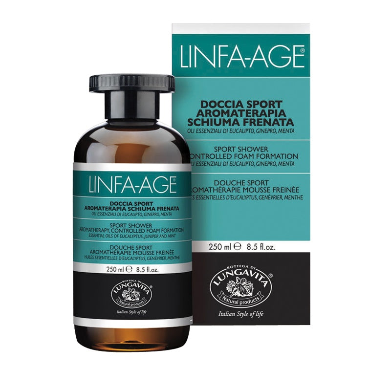 Bottega Di LungaVita, Linfa - Age Sport Aromatherapy Shower Gel 250 Ml