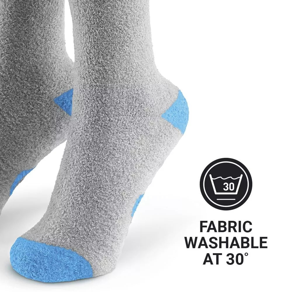 Go Travel, Everyday Fluffy SockzzzBlue